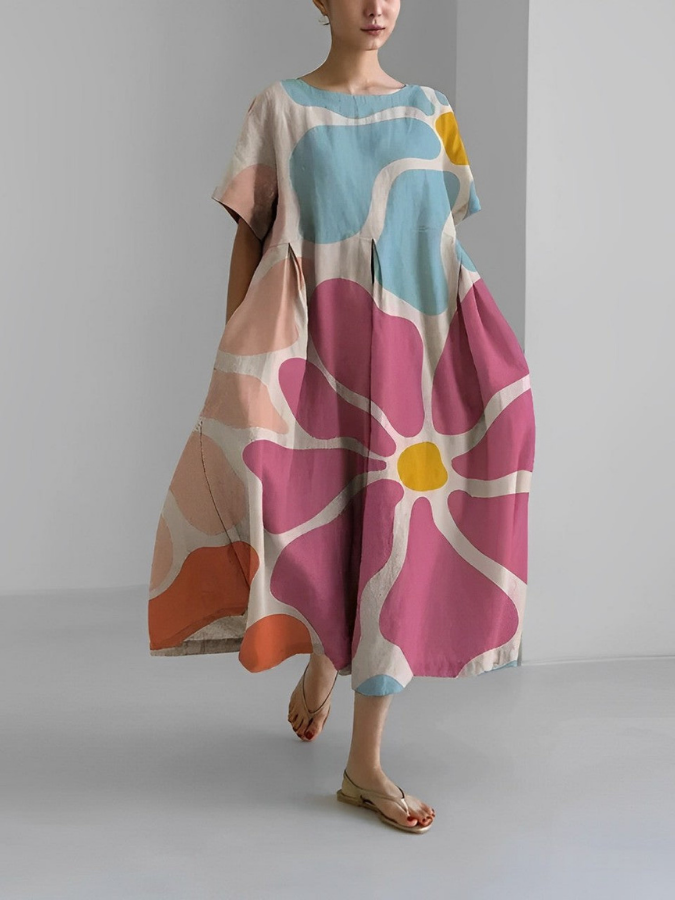 Robe d'été à fleurs Valeno