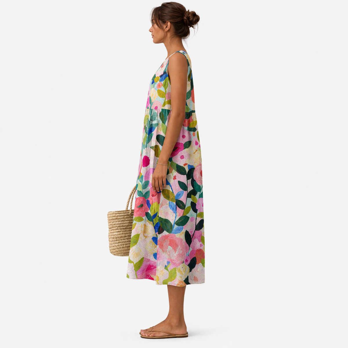 Cyrielle | Robe midi de tous les jours