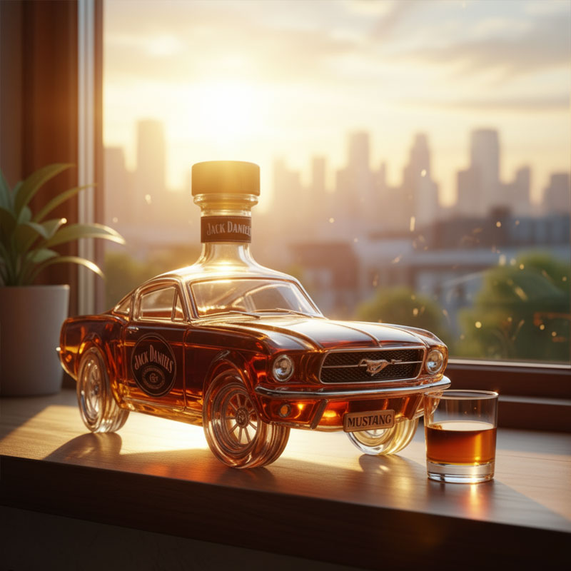 Carafe à whisky – Édition Mustang