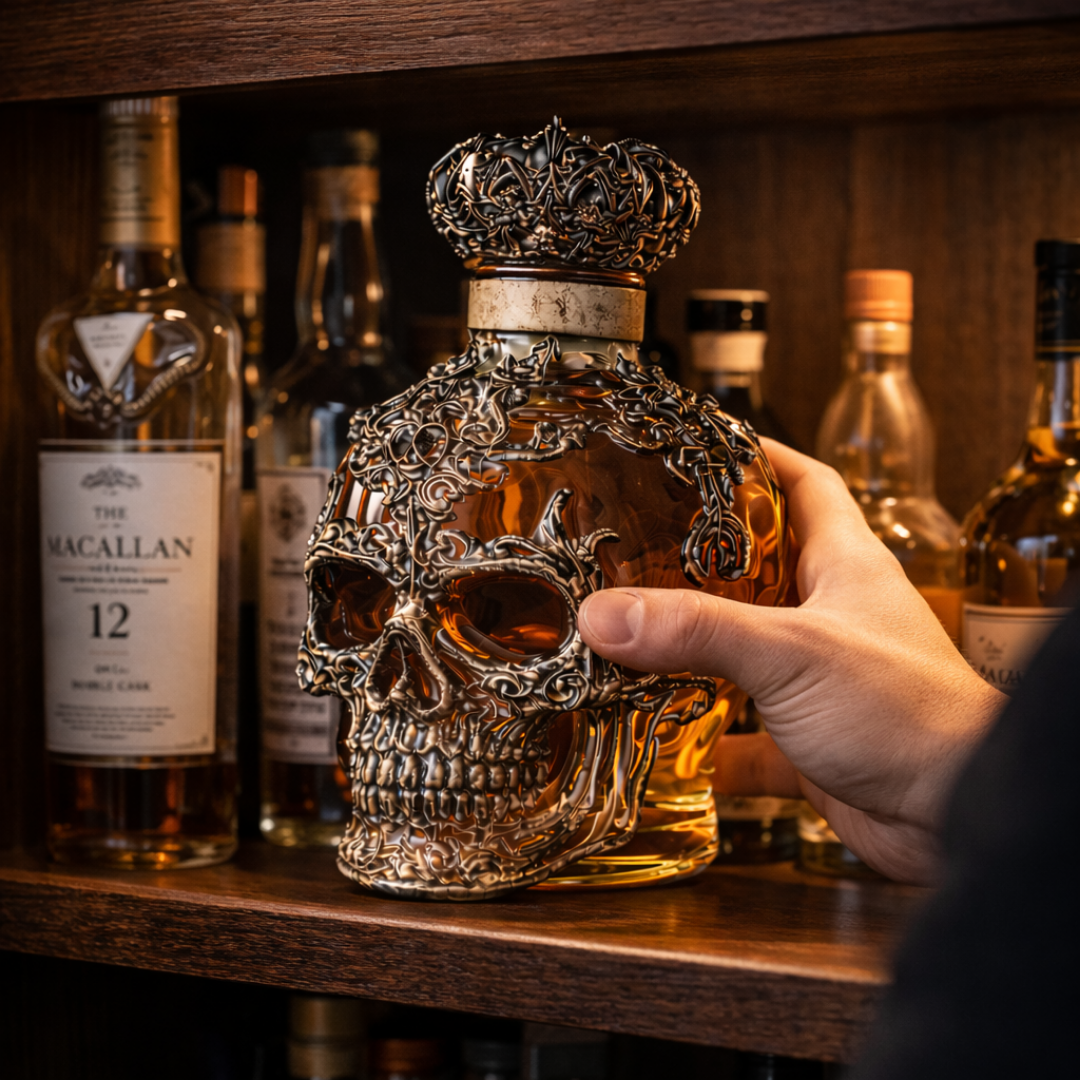 Carafe à whisky – Édition « Teschio »