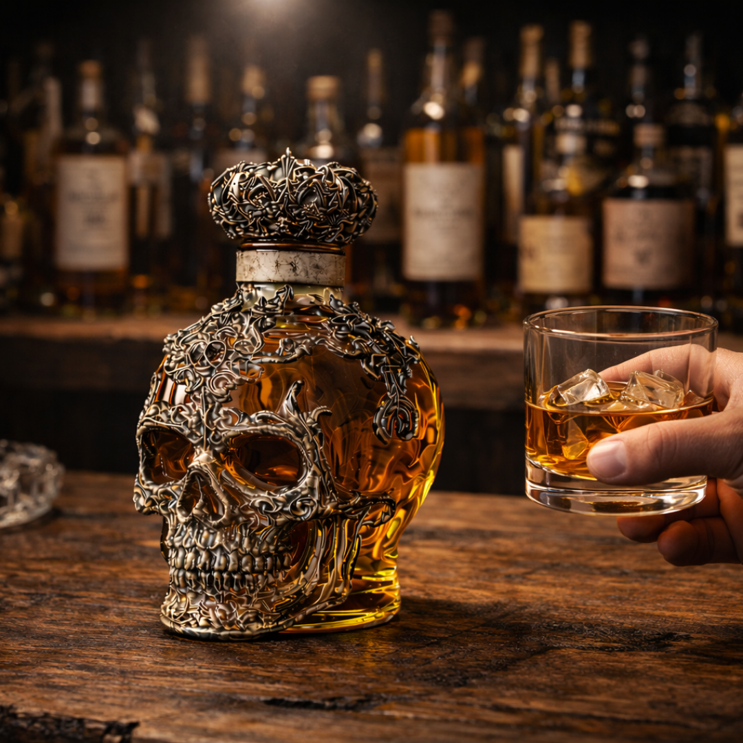 Carafe à whisky – Édition « Teschio »