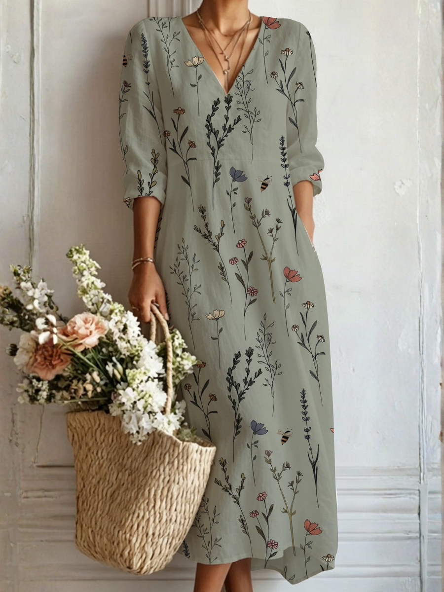 Maëlle | Robe longue bohème