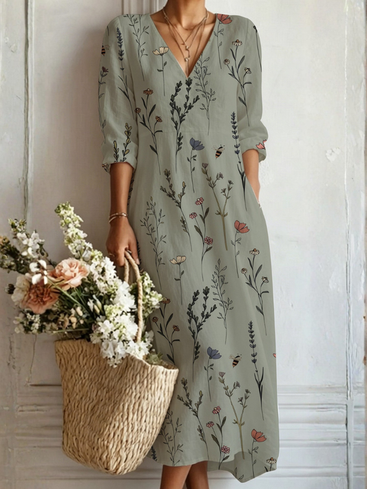 Maëlle | Robe longue bohème