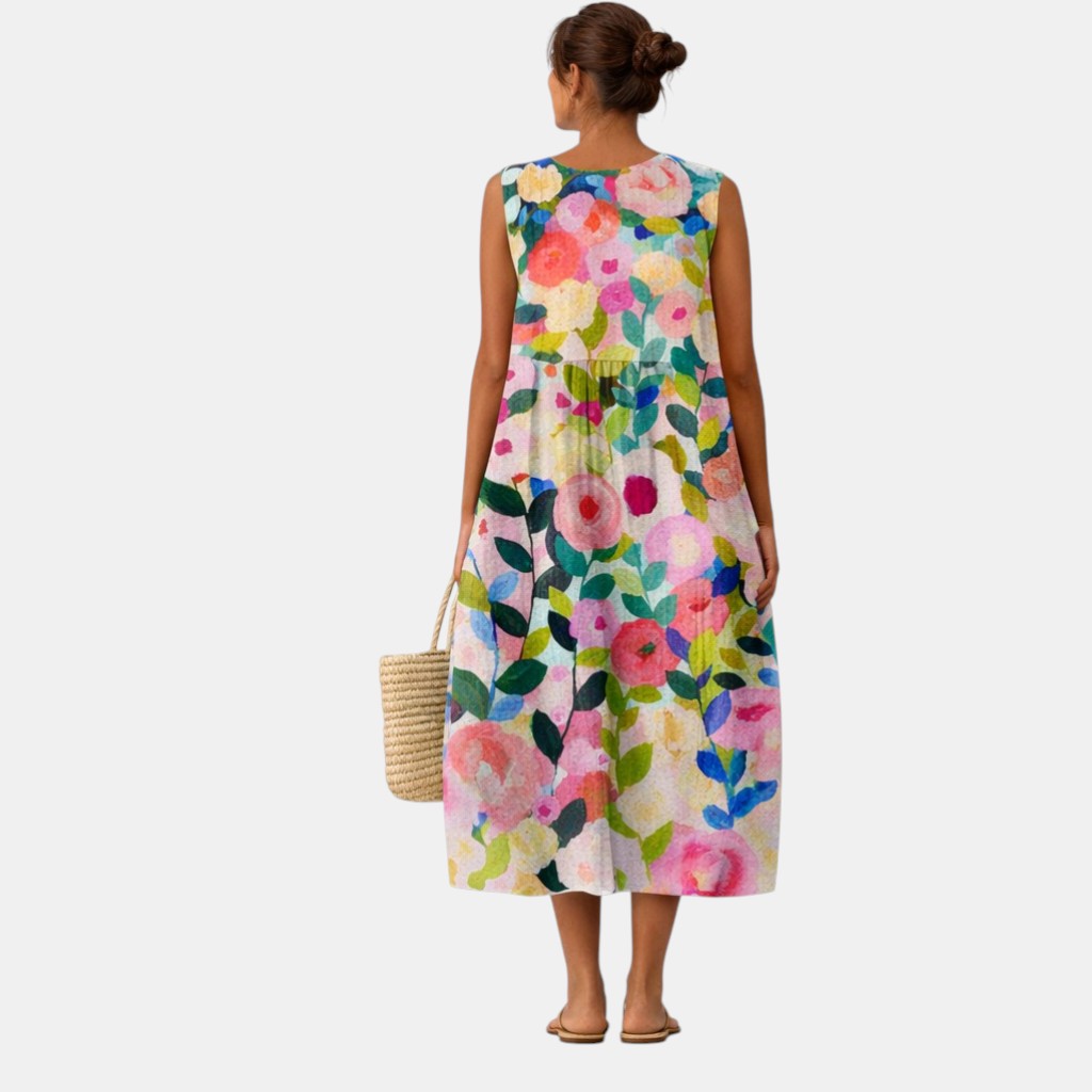Cyrielle | Robe midi de tous les jours