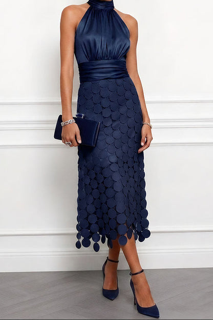 Céline | Robe midi élégante pour les cérémonies