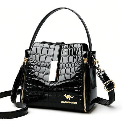 Amandéa™ — Sac crocodile élégant luxe quotidien