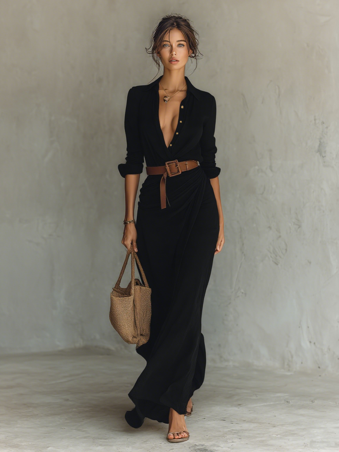 Irène | Robe Maxi Imperial Chic