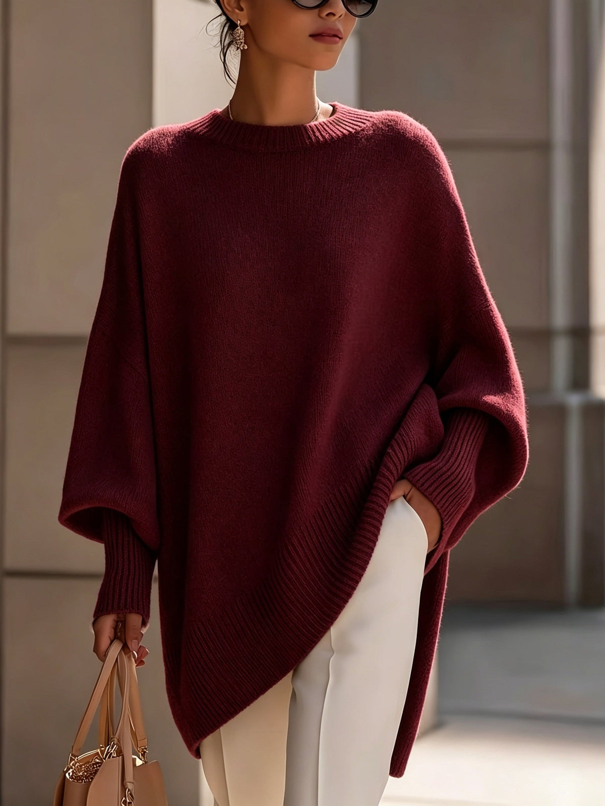 Adrienne | Pull drapé Maris