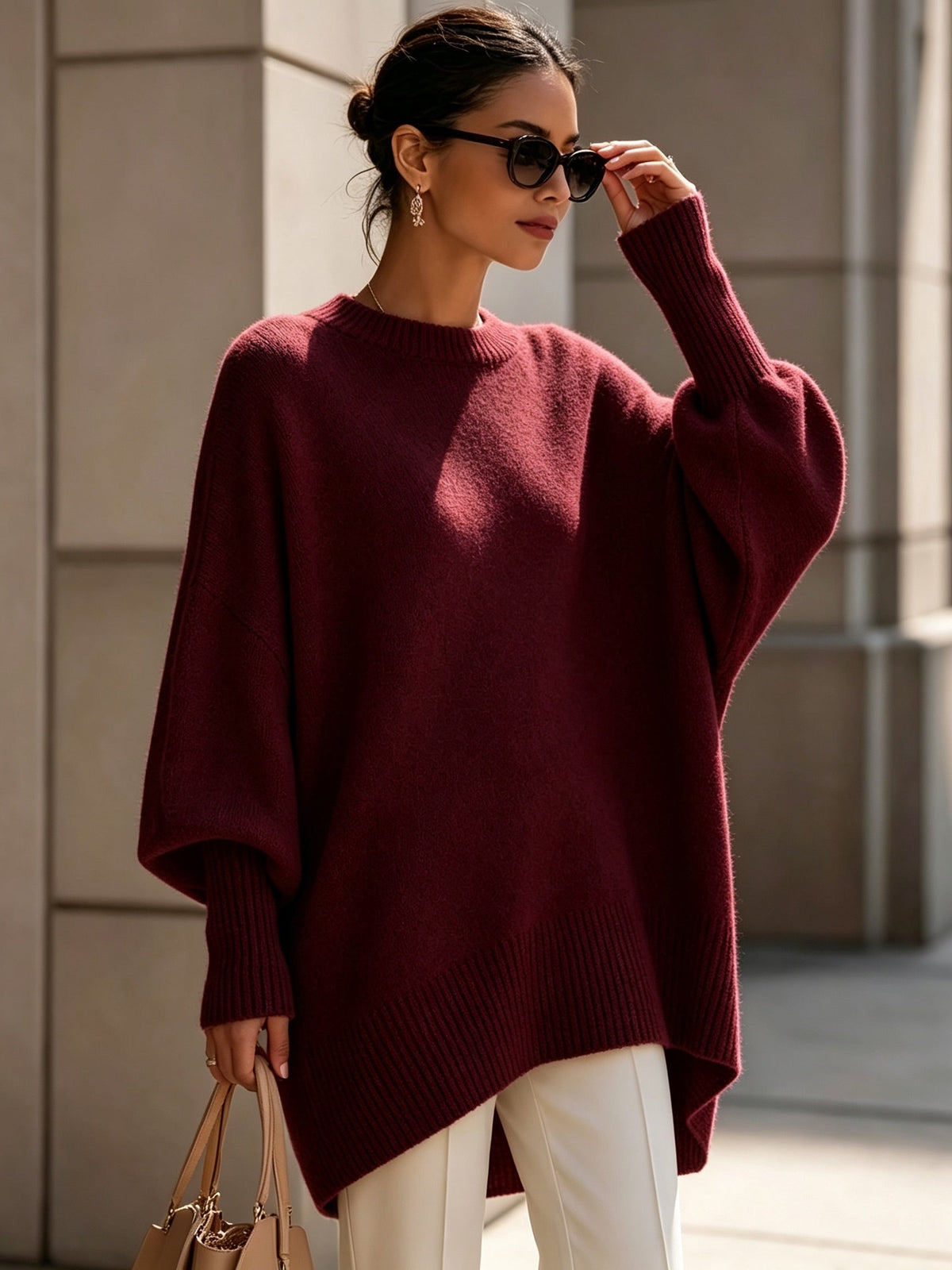 Adrienne | Pull drapé Maris
