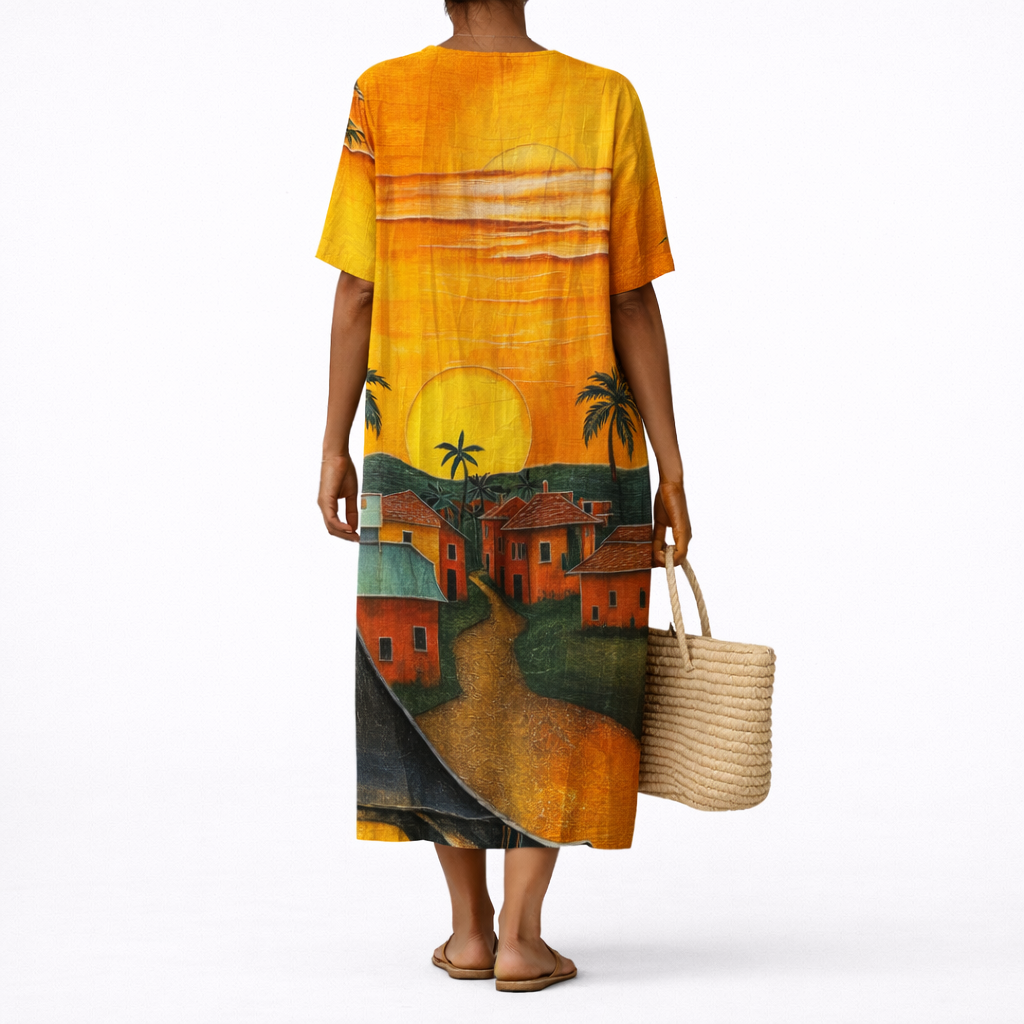 Honorine | Robe lumineuse et légère
