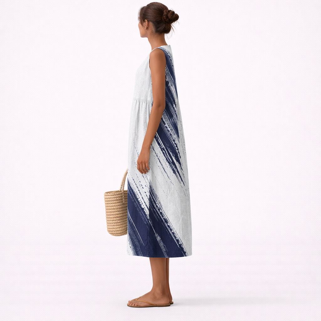 Zélie | Robe midi élégante du quotidien