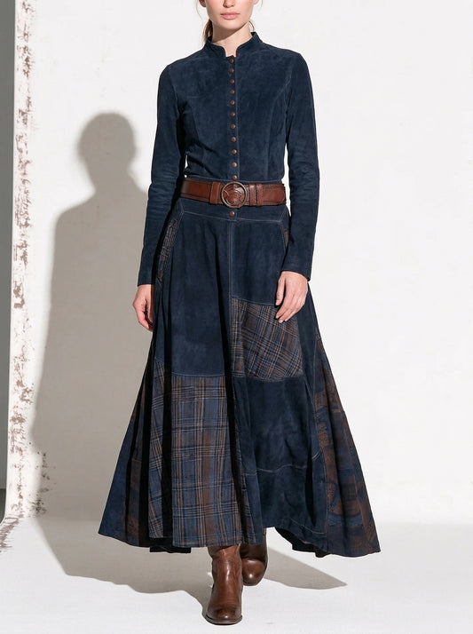 Élise | Robe Maxi avec Ceinture