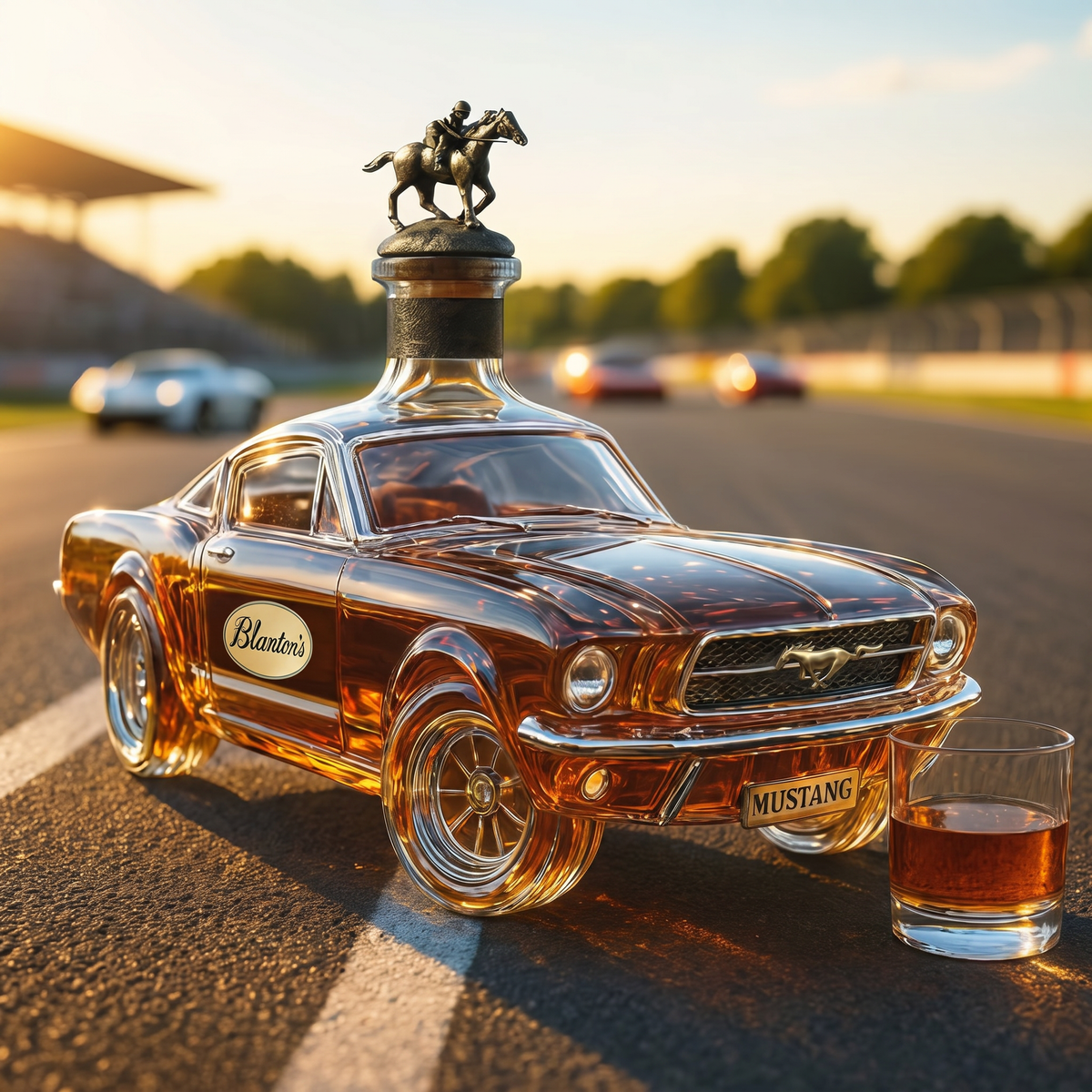 Carafe à whisky – Édition Mustang