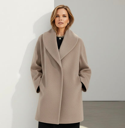 Élyane™ – Manteau cocon chic, chaleur douce & élégance naturelle