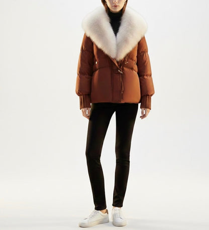 Élodine™ — Manteau élégant au col affirmé