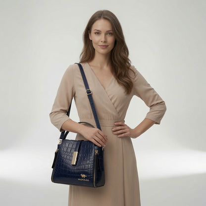Amandéa™ — Sac crocodile élégant luxe quotidien