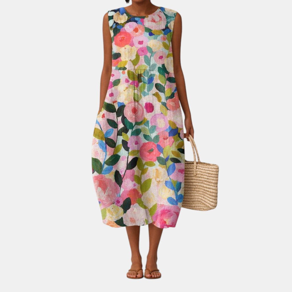 Cyrielle | Robe midi de tous les jours