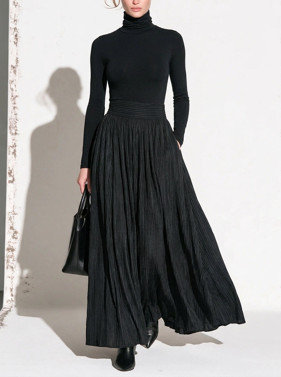Alessia | Robe Maxi Taille Haute