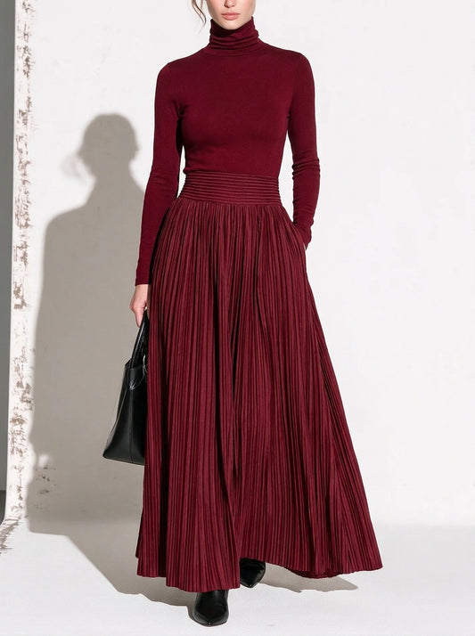 Alessia | Robe Maxi Taille Haute