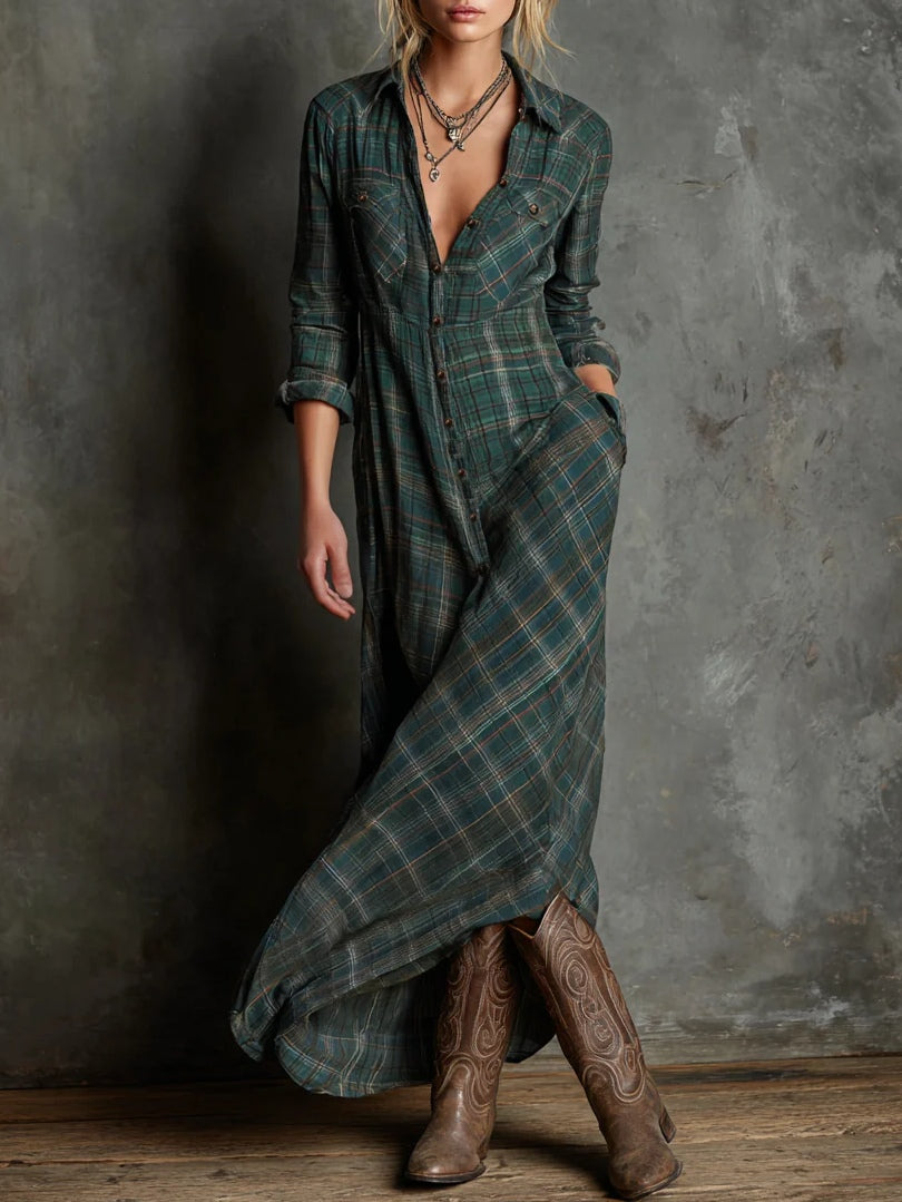 Joëlle | Robe Vert Impérial