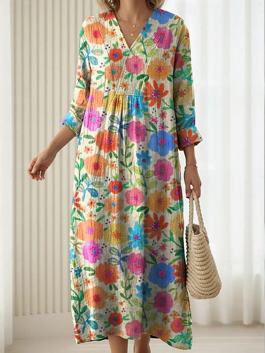Jeanne | Robe longue bohème