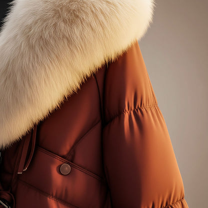 Élodine™ — Manteau élégant au col affirmé