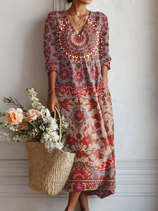 Floriane | Robe longue bohème