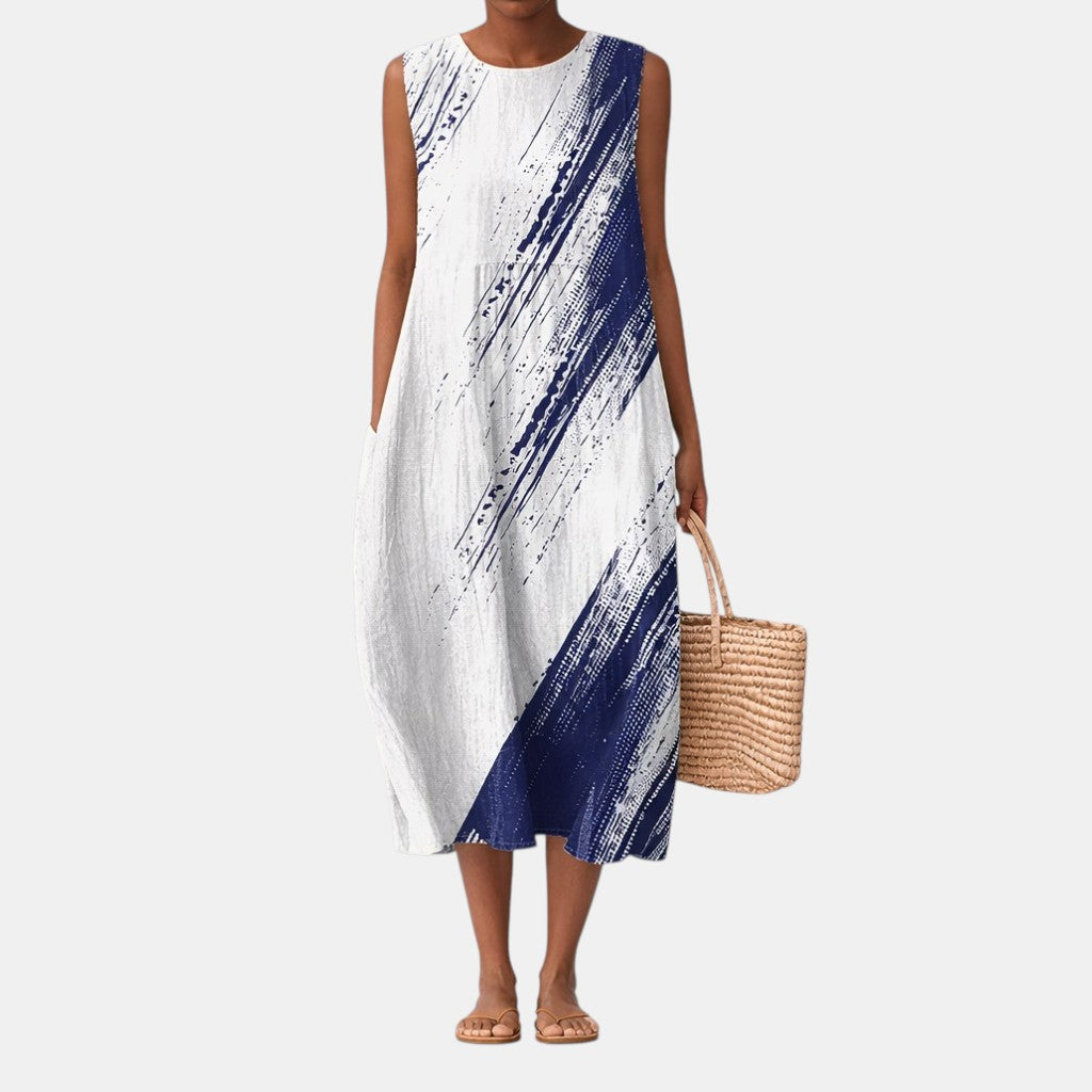 Zélie | Robe midi élégante du quotidien