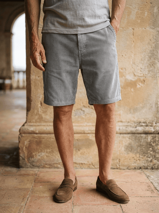 André Ferran Riviera Corduroy Shorts
