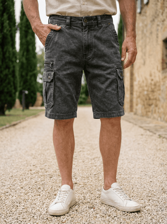 André Ferran Liam Denim Shorts