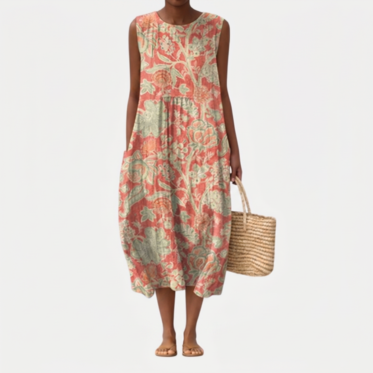 Amandine | Robe Midi du quotidien