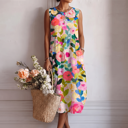 Cyrielle | Robe midi de tous les jours