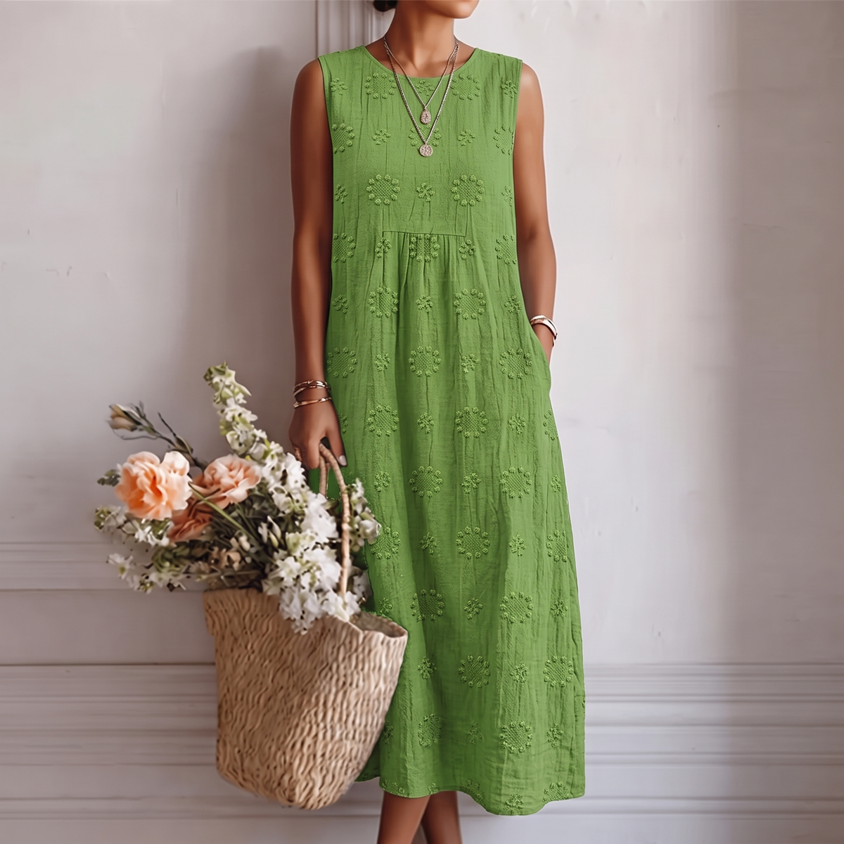 Isaure | Robe Midi Fraîche du quotidien