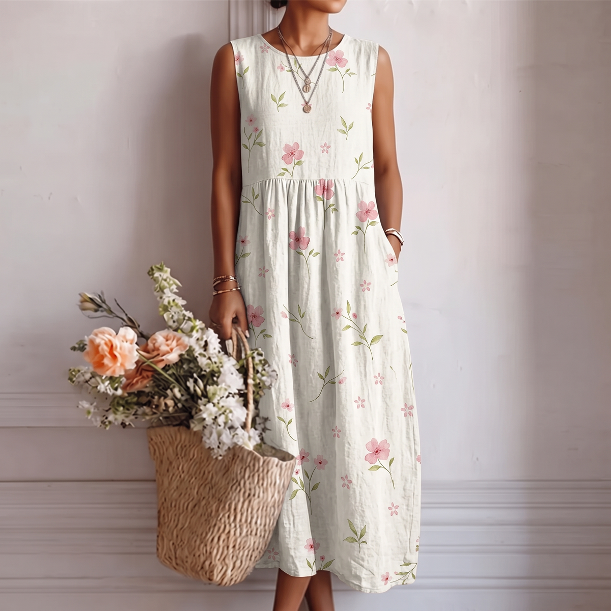Clotilde | Robe midi du quotidien