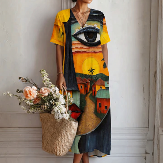Honorine | Robe lumineuse et légère