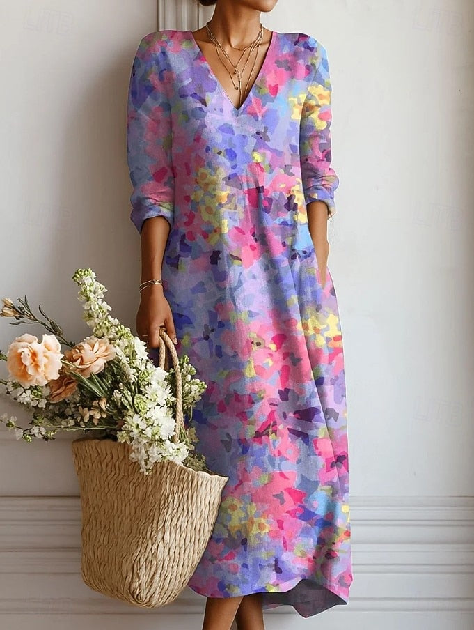 Ursule | Robe longue bohème